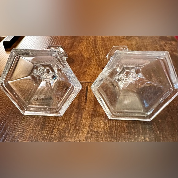 NWT Michael C. Fina lead crystal candle stick holders - Picture 5 of 6